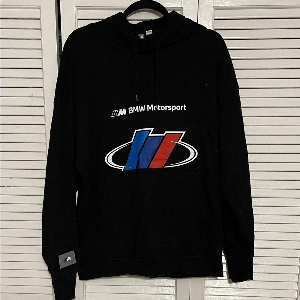Puma BMW Motorsport Men's Black Hoodie